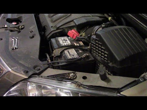 Honda Odyssey battery replacement - YouTube