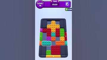 Color Block Jam Level 76 🌈 Puzzle-Herausforderung für Einsteiger 🎮Beginner Level #colorblockjam