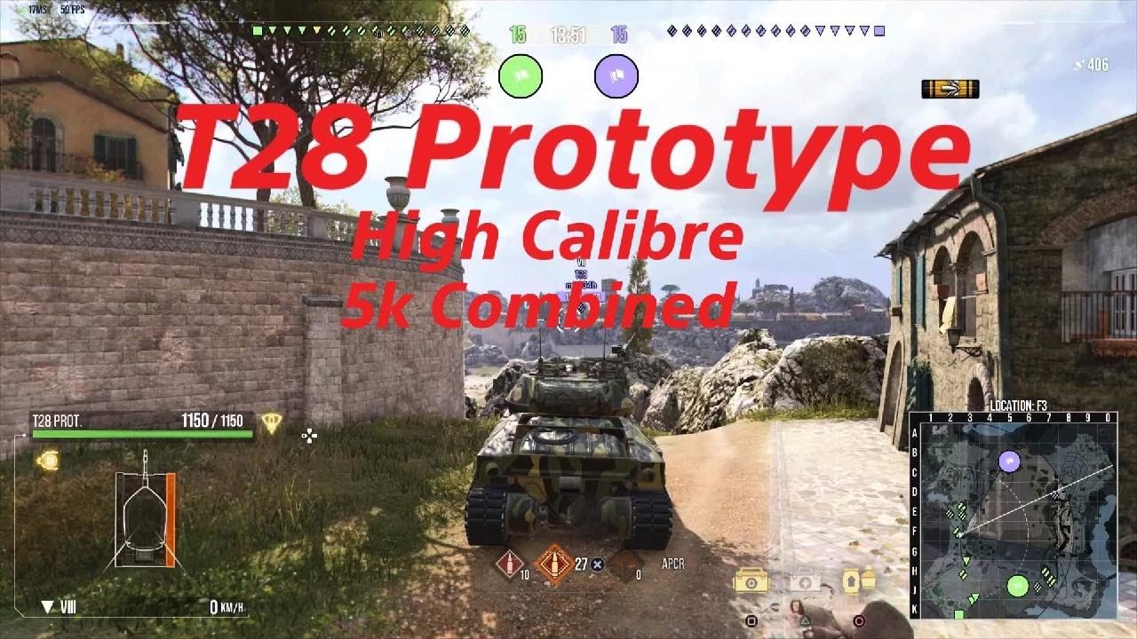 WOT Console - T28 Prototype American Tier8 TD