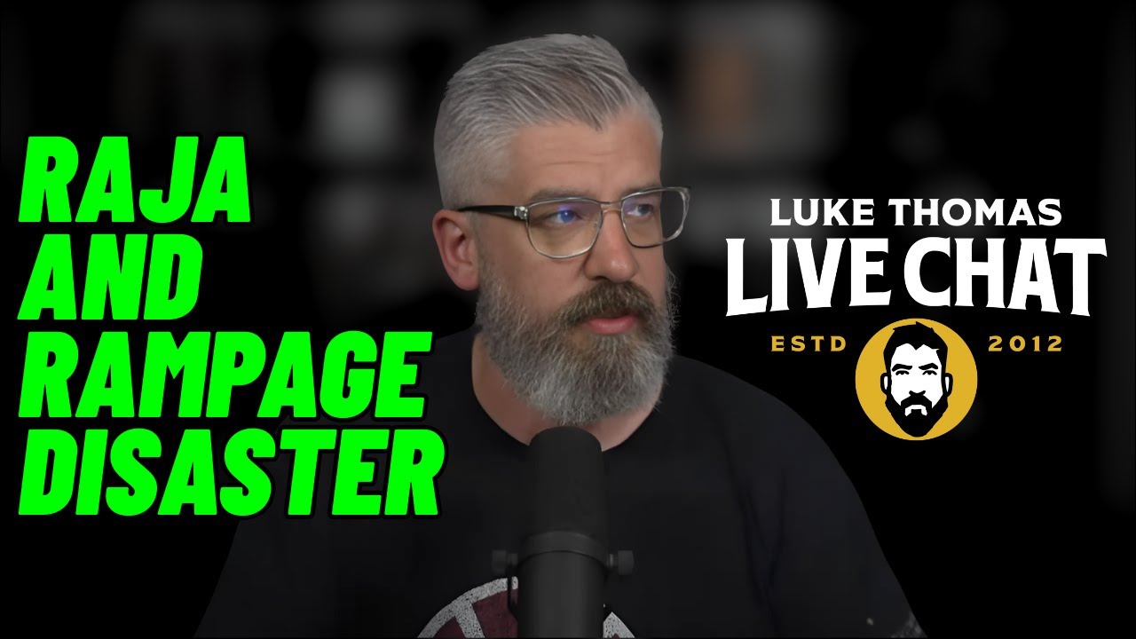 LUKE THOMAS *LIVE* | Raja Jackson incident | Craig Jones Invitational ...