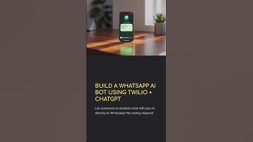 Build a WhatsApp Chatbot with ChatGPT + Twilio | AI Project for Business | DURGASOFT AI Course
