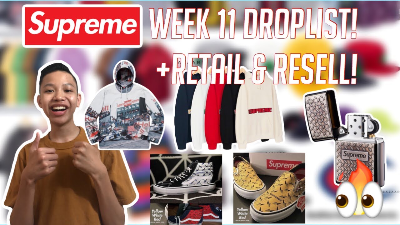 Supreme x Vans Week 11 SS19 Preview!