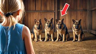 Abandoned Police Dogs Found on a Girl’s Farm—What Happened Next Shocked Everyone
