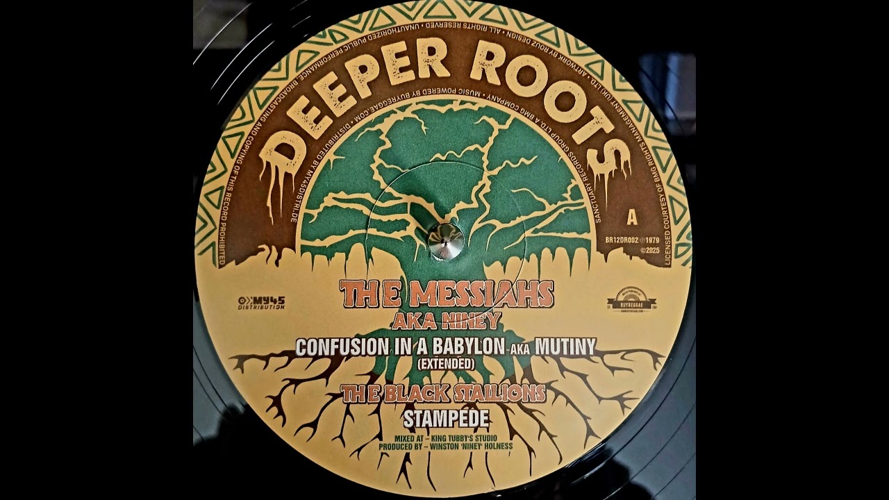 THE MESSIAHS Aka NINEY - Confusion In A Babylon (Mutiny) EXTENDED