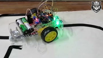 ROBOT Seguidor de línea con ARDUINO