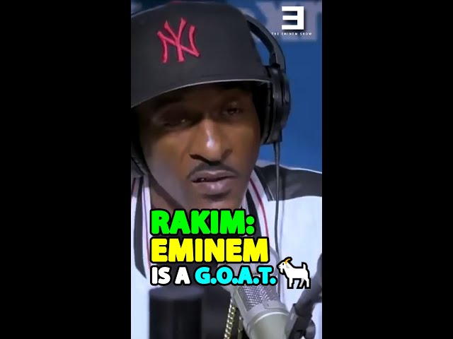 RAKIM On Why EMINEM Is A G.O.A.T.🐐 class=