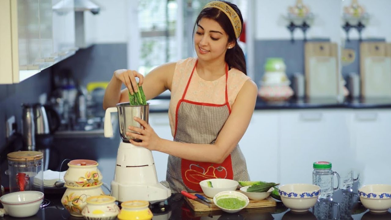 Actress Pranitha Making Zero Waste Cooking | Pranitha Subhash Zero Waste Cooking
