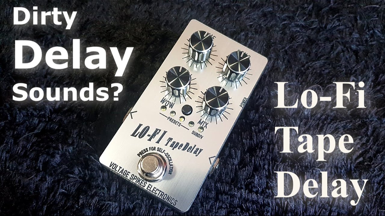 BOUTIQUE PT2399 PEDAL: Lo-Fi Tape Delay - Voltage Spikes Electronics