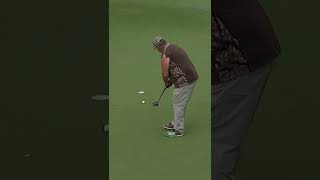 Larry the Cable Guy needs to work on his putting ?