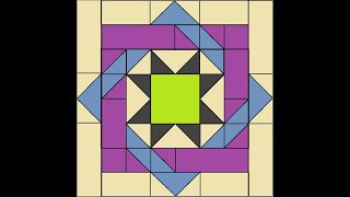 How to make a Labyrinth block - patchwork & quilting