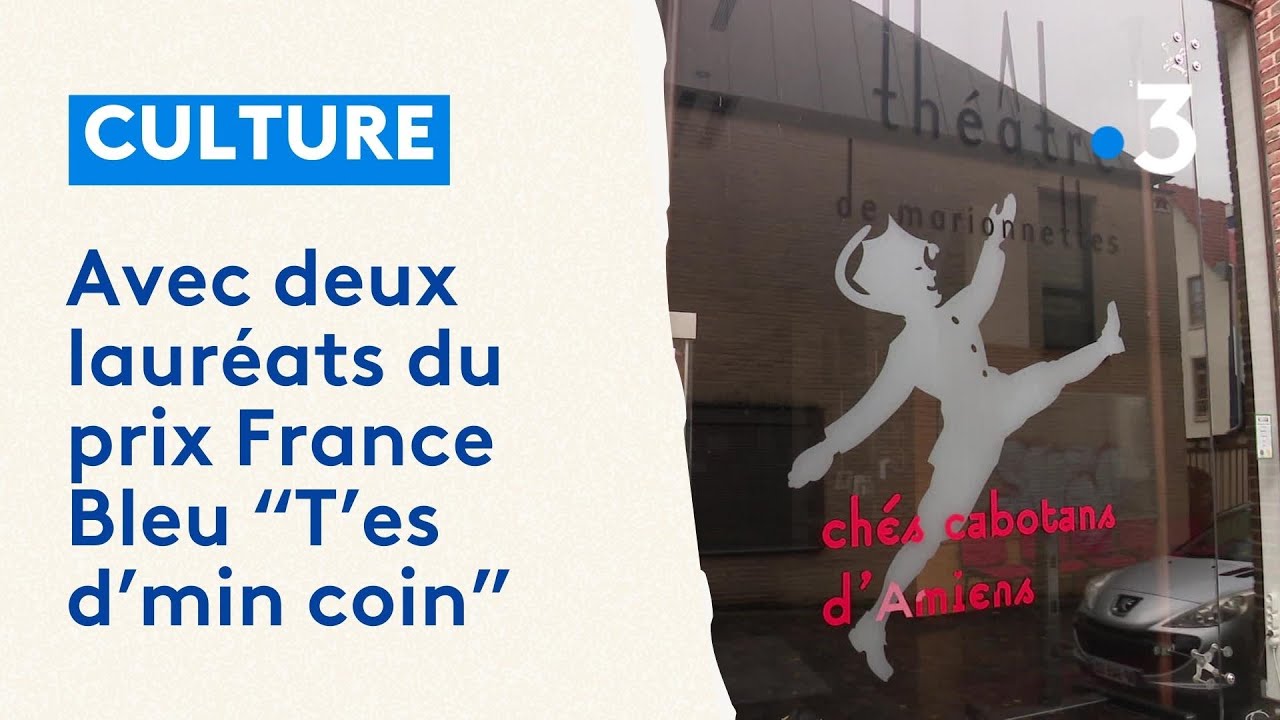 Prix France Bleu "T'es d'min coin" : portraits de deux lauréats passionnés par la langue picarde