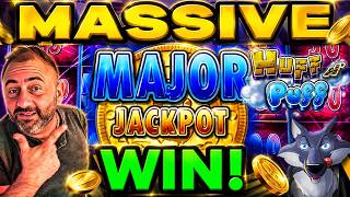 🤑 3 MASSIVE JACKPOTS BACK TO BACK! HUFF N PUFF, PIGGY BANKIN & GOLD TRAIN GO CRAZY!!!