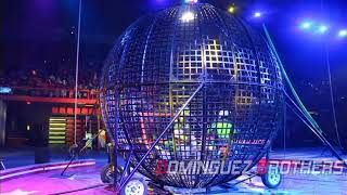 Globe Of Death Dominguez Brothers 3 Bikes