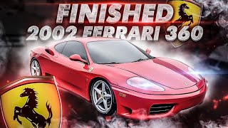 REBUILDING CRASHED 2002 FERRARI 360 REAR END QUARTER PANEL DAMAGE (part 2)