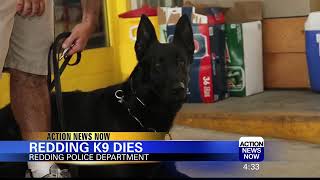 Retired Redding K9 Dies