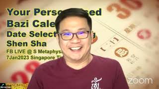 Your Personalised Bazi Calendar - Date Selection using Shen Sha