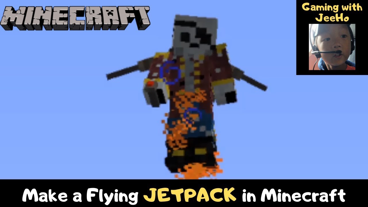 Minecraft How make a JETPACK, Mctricity Mod Showcase