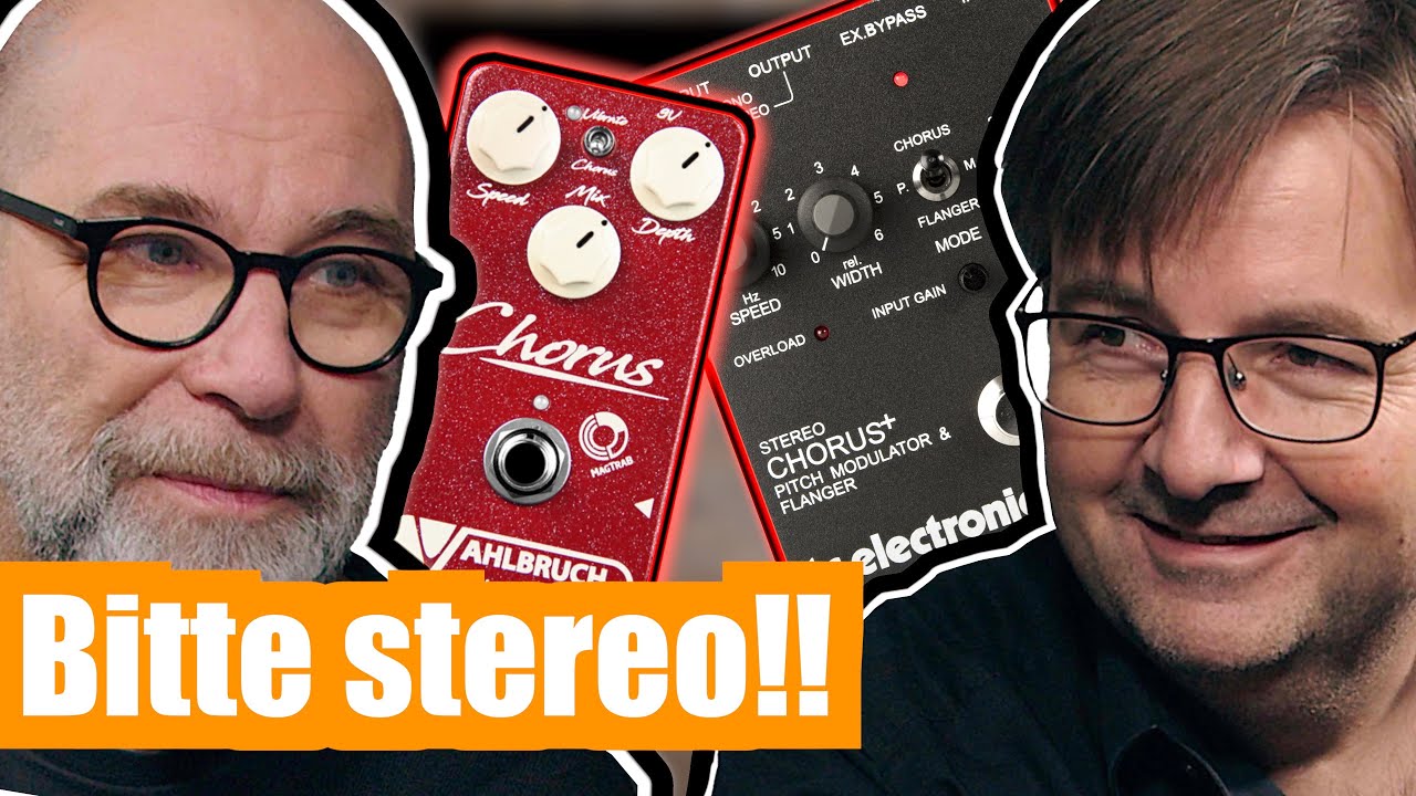 Chorus Pedal Sounds Test Vintage TC Electronic SCF gegen Vahlbruch