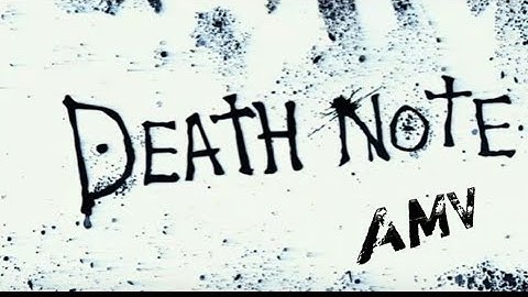 Death note [AMV] it has begun