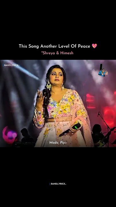 Chalao Na Naino Se | Himesh Reshammiya & Shreya Ghoshal Live Performance #love  #foryou  #shorts