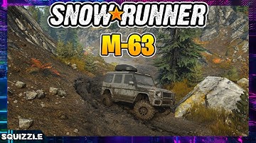SnowRunner: M-63 Customization + Test Drive (Console Mods)