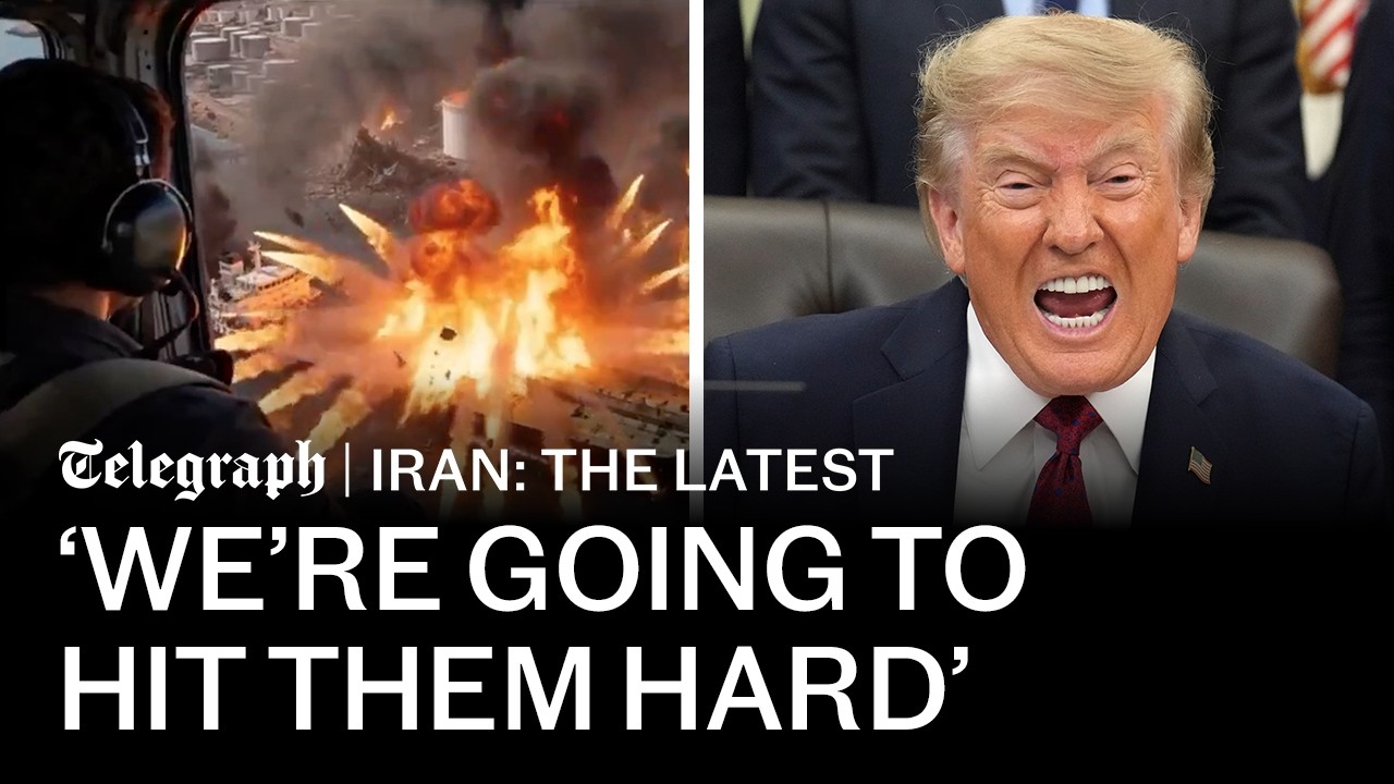 Trump vows to hit Iran ‘hard’ despite US military war warning | Iran: the Latest news