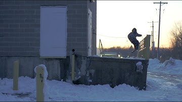 Partly Cloudy Bonus Clip: Ahmet Dadali avoids decapitation on crazy rail slide