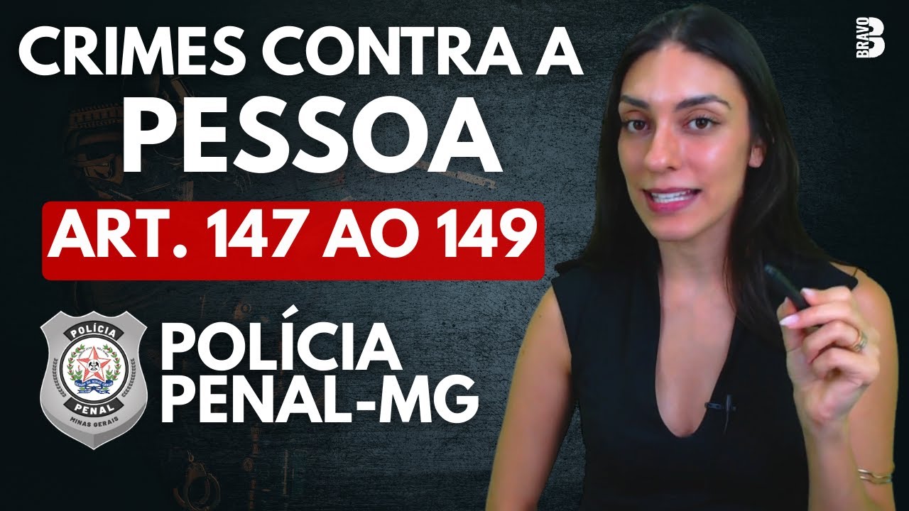 DIREITO PENAL PPMG: AMEAÇA, STALKING E SEQUESTRO I ART. 147 A 149