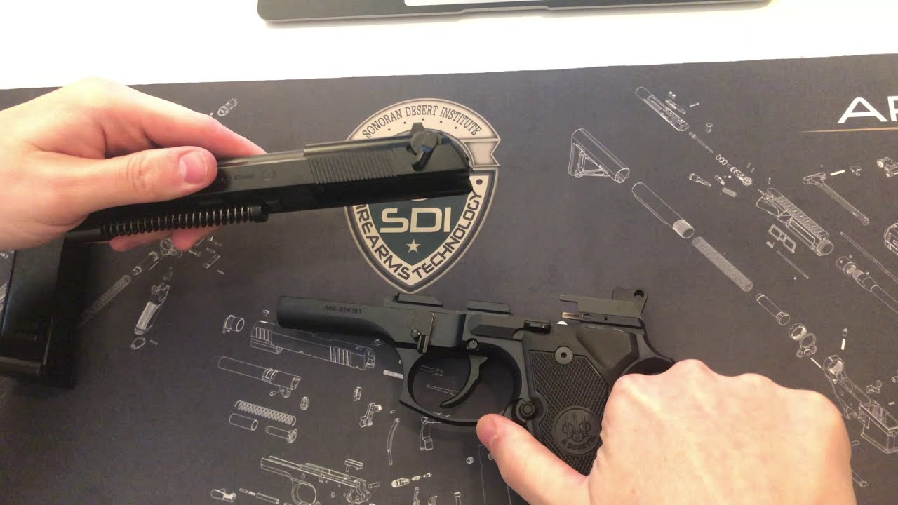 Fieldstripping - Beretta M9