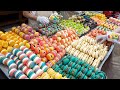 이곳 역대급입니다! 하루 1,000개씩 판매되는 다양한 뚱카롱 만들기 / Amazing! A macaron shop that sells 1,000 macaroons a day