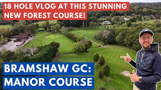 BRAMSHAW GOLF CLUB: MANOR COURSE 18 HOLE VLOG (WTP On Tour) screenshot 3