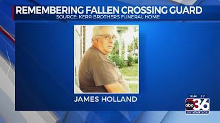 Final goodbye for school crossing guard who was hoit and killed