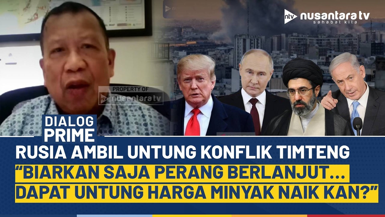 Perang Iran vs AS-Israel ‘Senggol’ Rusia? Prof. Hamid: Mestinya Biarkan Saja Perang Berlanjut… | NTV