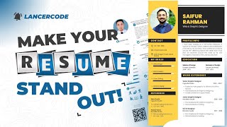 Make your Resume stand out with Impressive Design | Quick and Easy Resume Maker