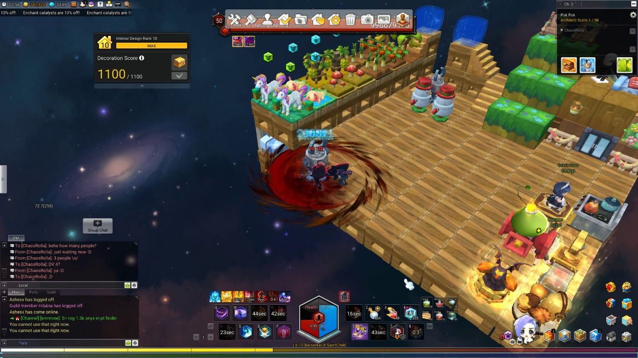 MS2 Berserker SaintChild Rotation