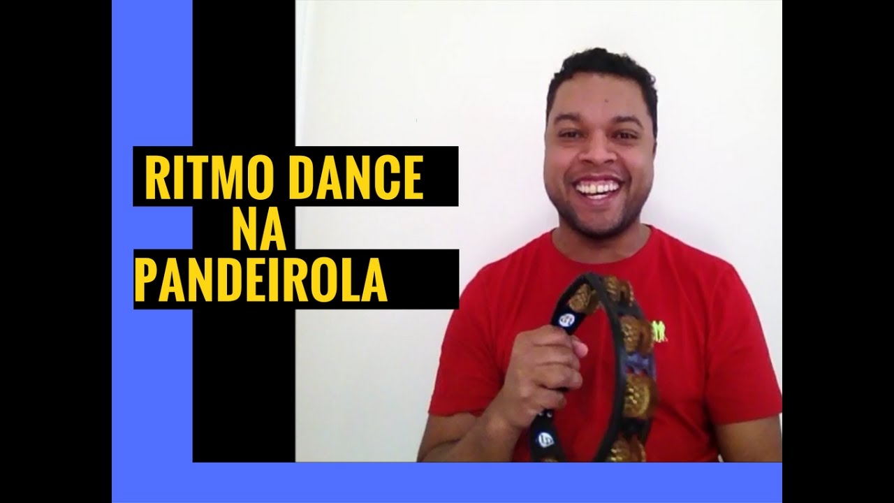 Como tocar ritmo dance na padeirola, meia lua, tambourine, pandereta, lp cyclops