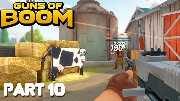Guns of Boom - (ios, Andriod) Gameplay Part 10 - 20 GOB Kills