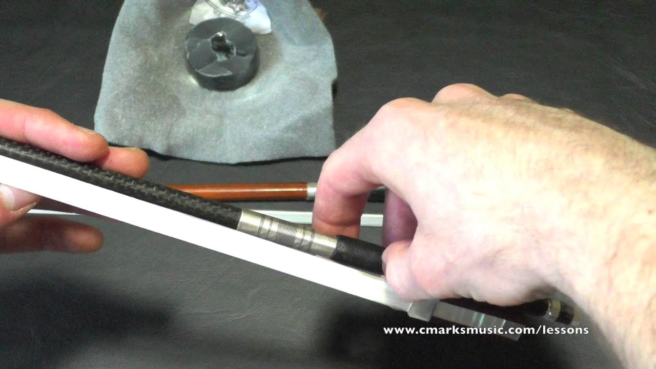 The Parts of the Violin Bow YouTube