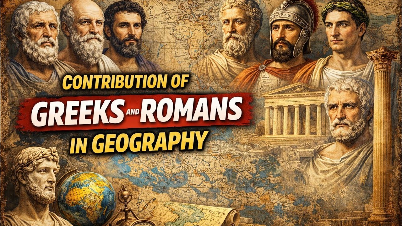 CONTRIBUTION OF GREEKS AND ROMANS IN GEOGRAPHY - YouTube