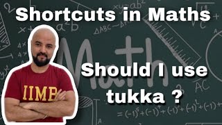 Shortcuts in Maths | G strategy in Quant | Should I use Tukka in CAT Exam? CAT CMAT SNAP TISS CET