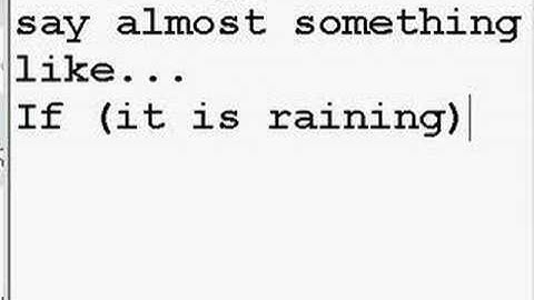 If...then statements in detail, visual basic 6