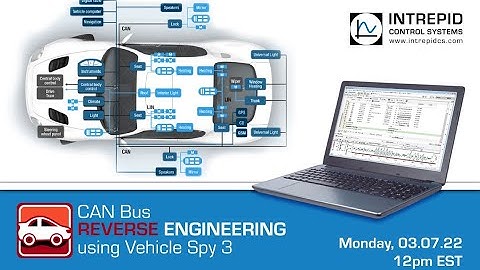 CAN Bus Reverse Engineering using Vehicle Spy 3 - Live Webinar