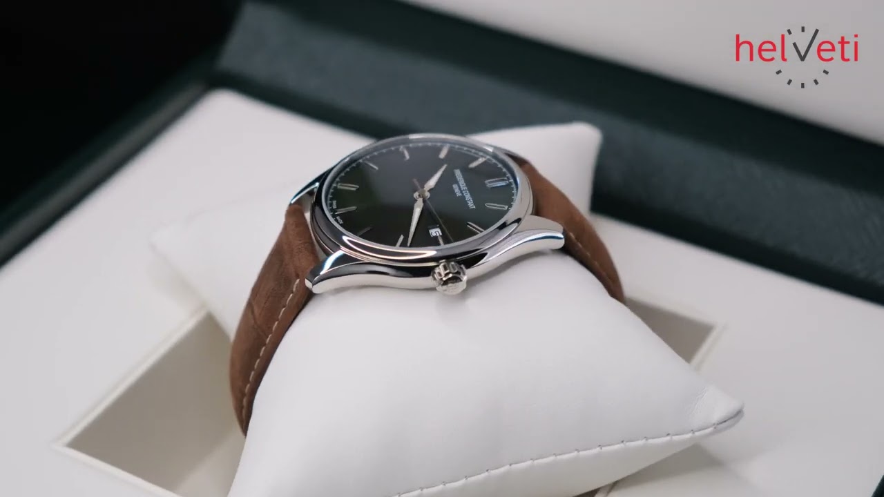 Frederique Constant Classics Quartz FC-240GRS5B6 | Unboxing