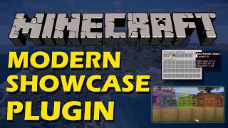 360 degree item display in Minecraft with Modern Showcase Plugin