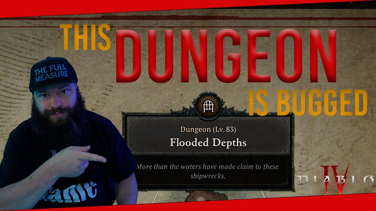 How to complete the BUGGED Flooded Depths Dungeon | Diablo 4