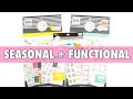 NEW RELEASE HAPPY PLANNER SEASONAL +  APPOINTMENTS STICKER BOOK FLIP THROUGH + HOW I'M USING THEM