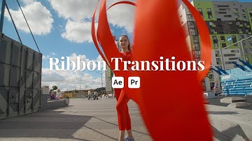 Ribbon Transitions - After Effects Tutorial