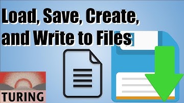 Turing: Loading and Saving Files