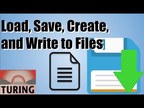 Turing: Loading and Saving Files
