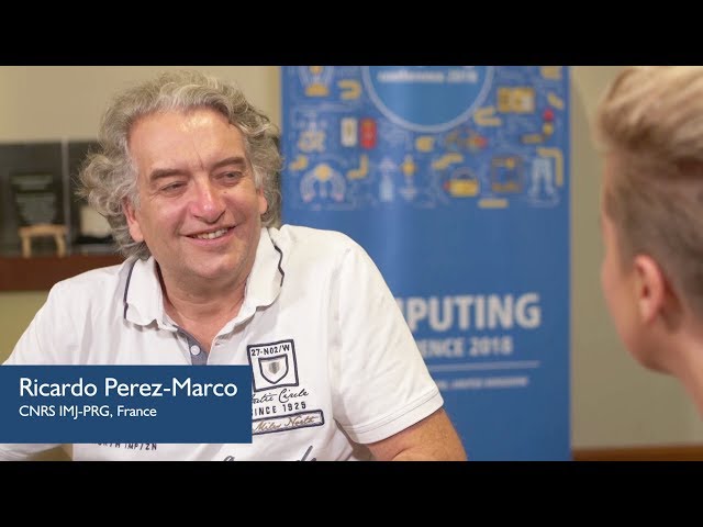 Interview with Ricardo Perez Marco from CNRS